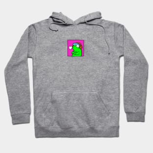 Lazy Frog On The Box Hoodie